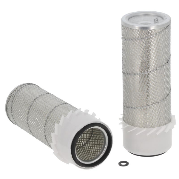 PFA11313 Air Filter Primary Round Metal End Finned