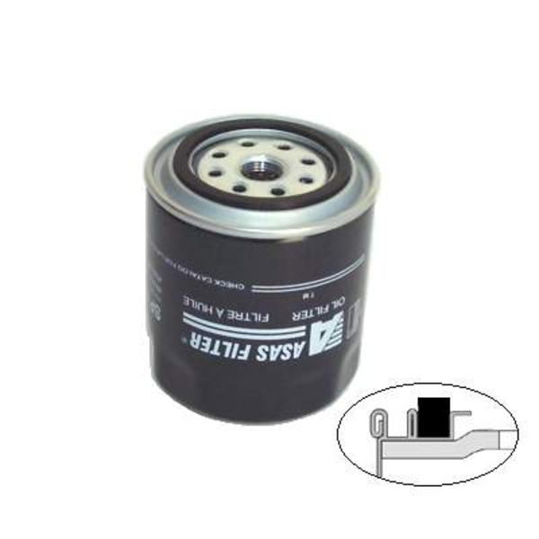 SP406M FUEL FILTER SPIN ON