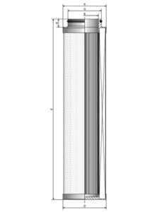 PFH10581 Hydraulic Filter Cartridge