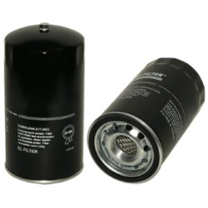 PFO10557A Oil Filter Spin On Full Flow With Drain Nut